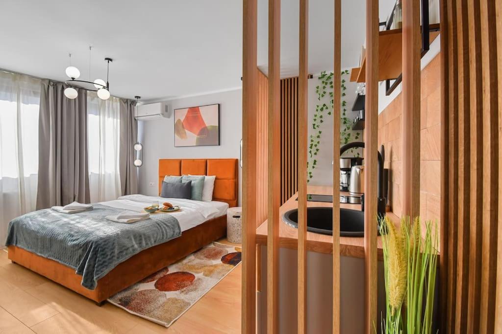 Mysa Modern Studio * Near Cismigiu Park * Netflix بوخارست المظهر الخارجي الصورة