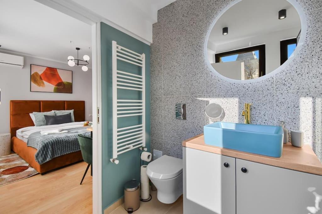 Mysa Modern Studio * Near Cismigiu Park * Netflix بوخارست المظهر الخارجي الصورة