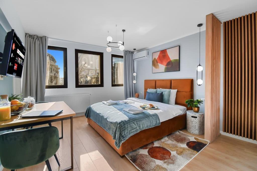 Mysa Modern Studio * Near Cismigiu Park * Netflix بوخارست المظهر الخارجي الصورة